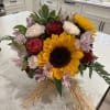 Brighten any day with this cheerful mix of blooms! The Hayride Bouquet