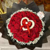 Amazing Big bouquet with a Special heart In the middle. The picture