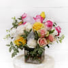Ecuadorian roses in assorted colors and nice accents
STANDARD: 18 ROSES FIRST PHOTO
DELUXE: