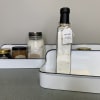 Gift tray with bath salts and a milk bath bottle