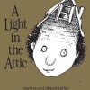 Book cover with a cartoon face and the title A Light in the Attic