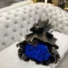 A stunning arrangement of the 25 royal blue roses. Perfect for any