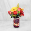 This mason jar is our seasonal jar that is perfect for Autumn.