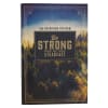 Book cover reading "Be Strong and Steadfast" with a forest landscape