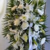 White Lilies, White Cremons, White Roses, White Spider Mums