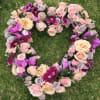 Open heart with orchids &amp; roses this beautiful open heart can be