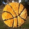 This standing spray can be custom made as any sports ball. 