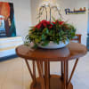 Make it seasonal with bromeliads or kalachoes. 