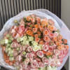 A breathtaking grand luxury bouquet composed of premium roses and spray roses