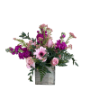 Sweet Pink Gerber Daisies and Pink Roses 