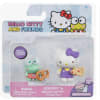 Hello Kitty and Keroppi toy figures in blister packaging
