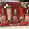 Ellen Tracy body care gift set with lotions and body mists in a floral box