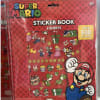 Super Mario sticker book in red packaging with cartoon characters