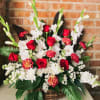 Joy sympathy basket is a perfect keep sake funeral arrangement or condolence