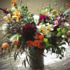 Seasonal Fall arrangement&hellip;a variety of Autumn colors and textures gathered with mixed