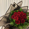 Beautiful fresh roses, wrapped in Korean-style paper. You may request your favorite