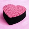 Heart-shaped box with the freshest roses, adorn it, indicate in special instructions