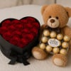 Make any occasion extra special with our charming Heart-Shaped Gift Box, available