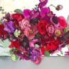 bright red colors with vivid pink will pass the happiness.