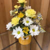 Bring a little buzz of happiness with our Bee Happy Bouquet! Arranged