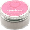 Pink jar of therapy dough with a heart label