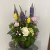 A fresh collection of seasonal and fragrant flowers. The perfect arrangement for