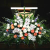 PODIUM ARRANGEMENT 107 BY TWIN TOWERS FLORIST

    As Shown