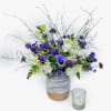 This bouquet is 100% Arizona local! The design features seasonal mixed garden