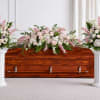 features a coordinated set designed to create a balanced and serene tribute.