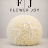 A breathtaking bouquet of 101 white roses symbolizing everlasting love, loyalty, and