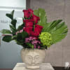 Where passion meets peace, deep red roses&mdash;the ultimate symbol of love&mdash;emerge like
