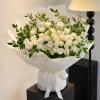Moonlight Bloom

An elegant arrangement of white lisianthus paired with fresh seasonal greenery
