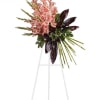 While beautiful and striking gladioli often symbolize strength and dignity, this dazzling