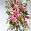 Our Elegant Embrace  Standing Spray shares the warmth and comfort your