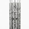 A lyrical stainless steel wind chime engraved with the words "Memories" and