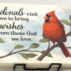 Prayer Cardinal
12 1/8 X 6 1/8
Cardinals visit from above to bring well