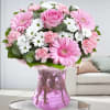 Experience the elegance of our bouquet .Pink carnations symbolize admiration and 