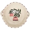 Elevate everyday rituals with our footed Venus bowl, where captivating  flowers