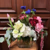Recipe: Seasonal Anenomes, Red Roses, Pink English Roses, Pink Tulips, White Hydrangaes