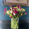 Bright, airy and bursting with spring energy-this Spring Celebration arrangement is a