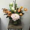 Type of Flowers: Roses, Orchids, Parrot Tulips (Seasonal) Hydrangea, Lilies, Bells of