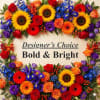 Make a brilliant statement with our Bold &amp; Bright Designer's Choice Vased