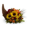 What could be more heavenly than this harvest display of fresh flowers