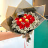 Make their graduation day unforgettable with the Golden Graduate Bouquet OF 12
