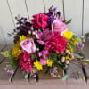 Brighten up someones day with this beautiful wooden box filled with brilliant