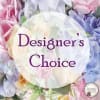 Soft, cloud-like pastels of pink, lavender, blue, white, and peach give this