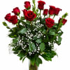 Celebrate love, passion, and timeless beauty with our Classic Red Romance arrangement