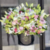 A huge bouquet with lilies

FRESH CUT FLOWERS

ALL seasonal flowers will be substituted