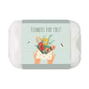 This Egg Carton gift includes 6 handmade seed balls in cheerful egg
