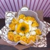 Roses and Sunflower